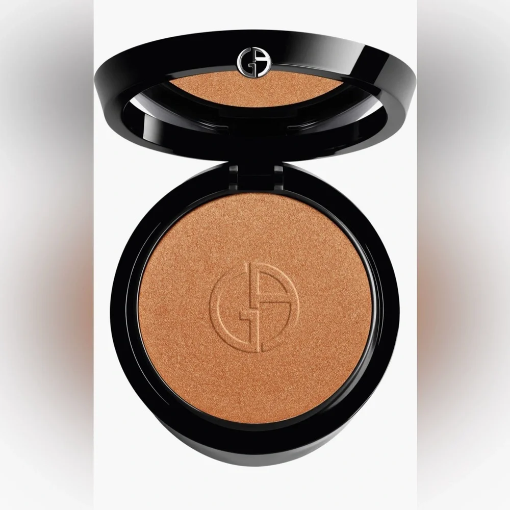 NIB Giorgio Armani Shimmering Bronzer Compact - Golden Bronze